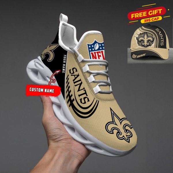 Customize Your Name with NOS Ver 6 Breathable Chunky Sneakers NF With Gift Cap