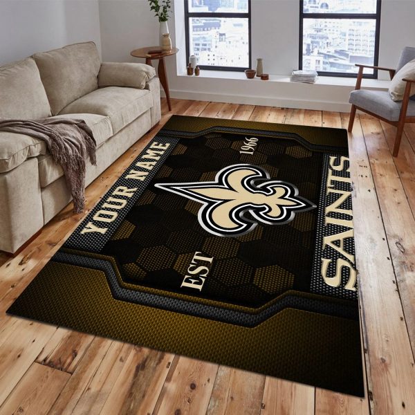 Customize Your Name With NOS Living Room Carpet Rugs Ver 1